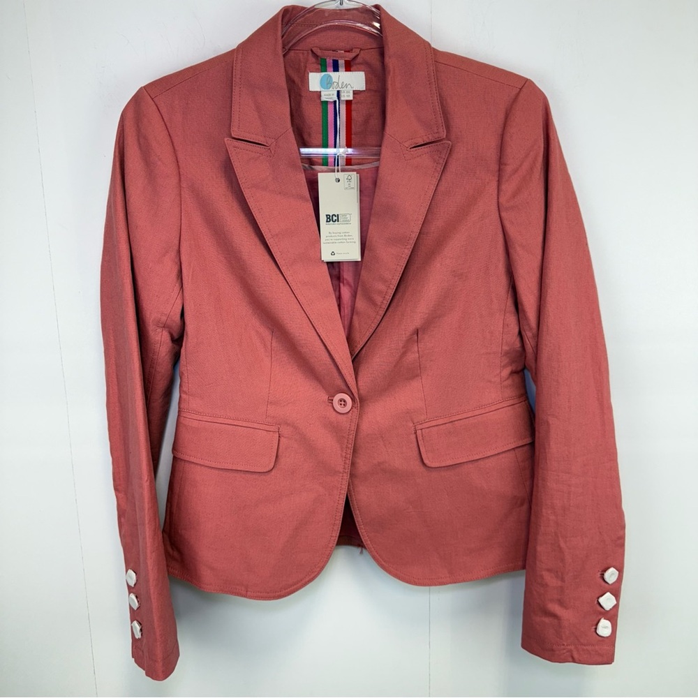 Boden Rose Pink Blazer - Picture 3 of 14